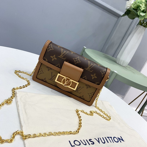 L Family LV bag dauphine handbag M68746 Louis Vuitton bag BAG-b2eb5acc